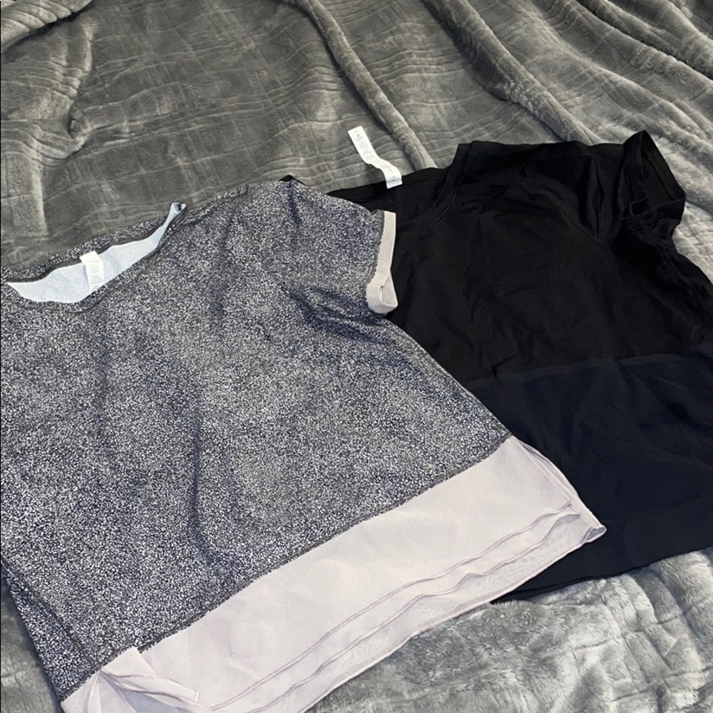 2 - LuluLemon Athletic Shirts